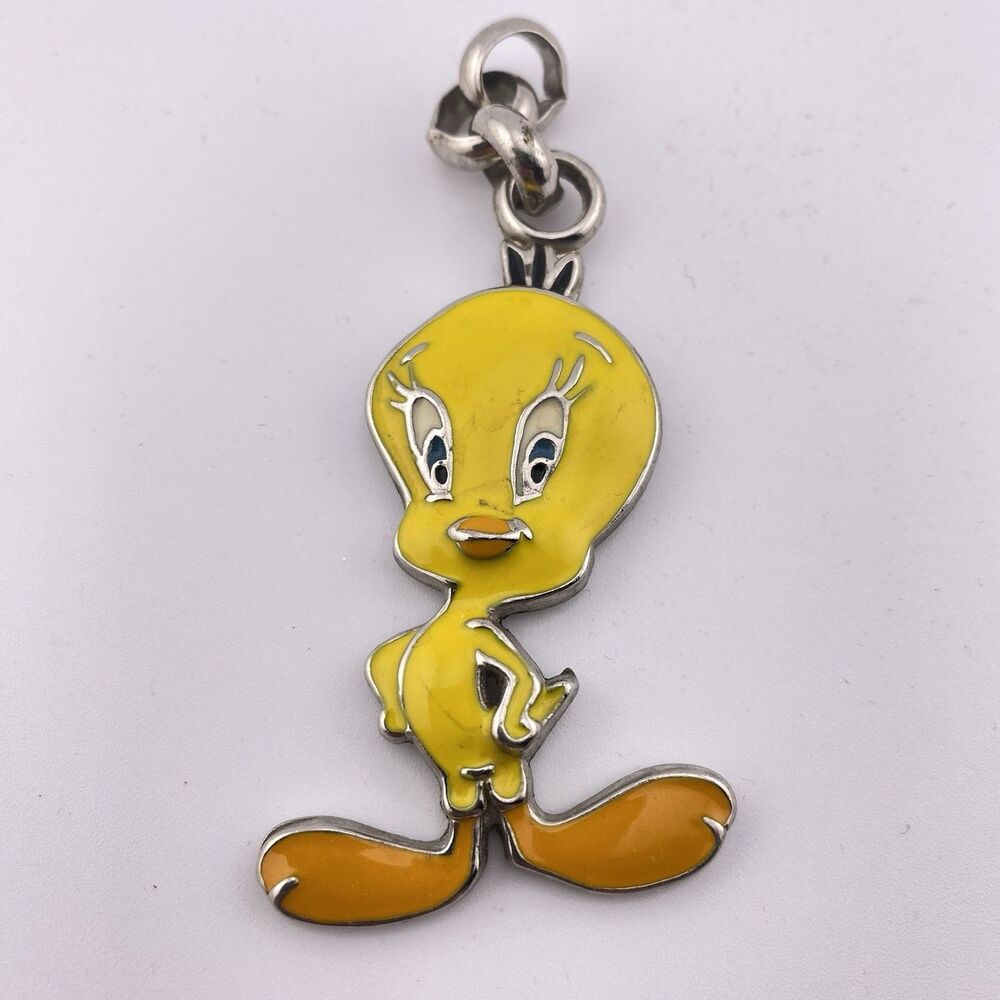 Tweety Metal Charm TM & © WB, Good Condition, Official